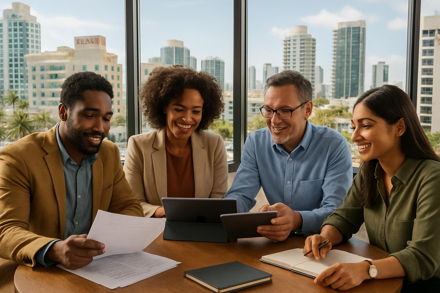 Tech professionals and business owners discuss Florida tech policy regulation changes.