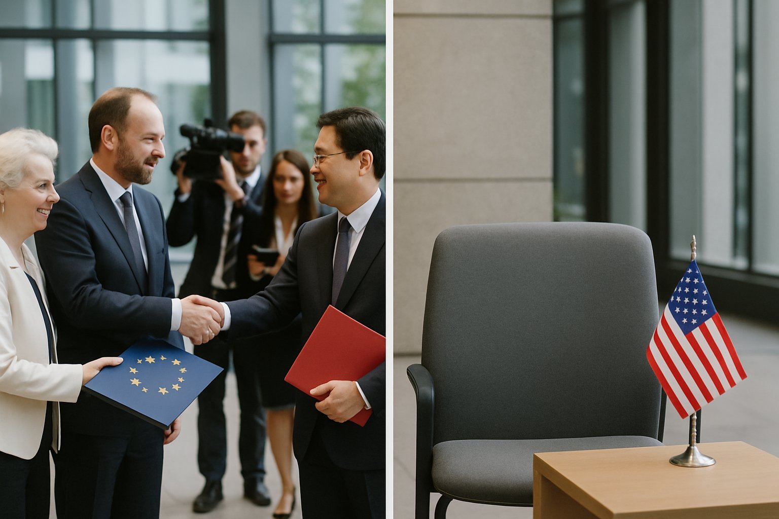 Empty US seat signals divide in global AI Governance summit discussions.