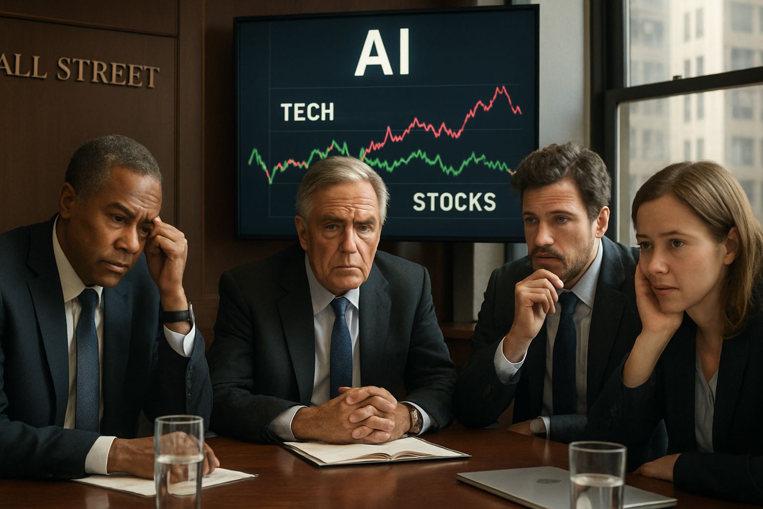 Wall Street investors debate AI Economy Skepticism after Nvidia's report.