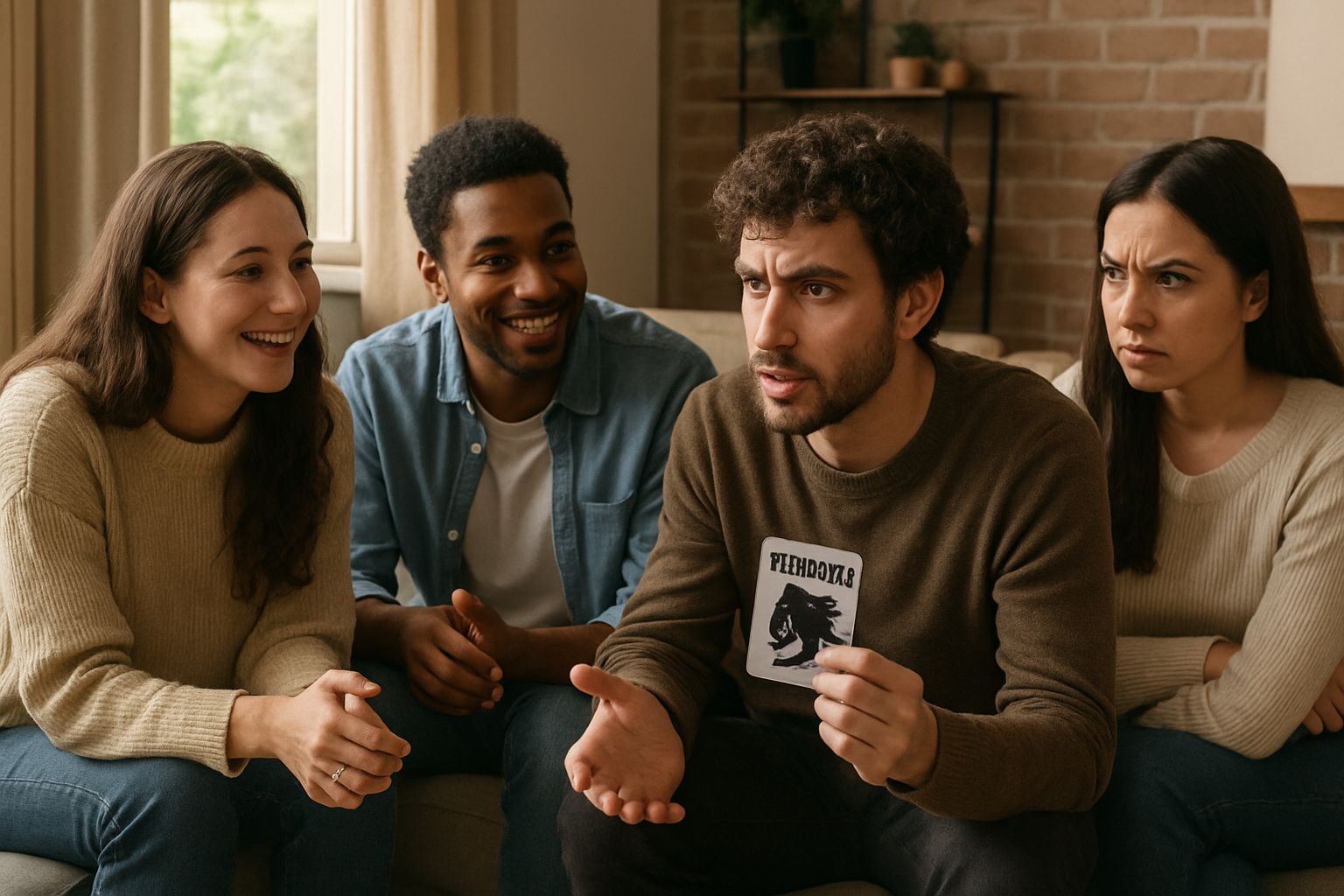 Werewolf game scene highlighting AI Evaluation in social settings