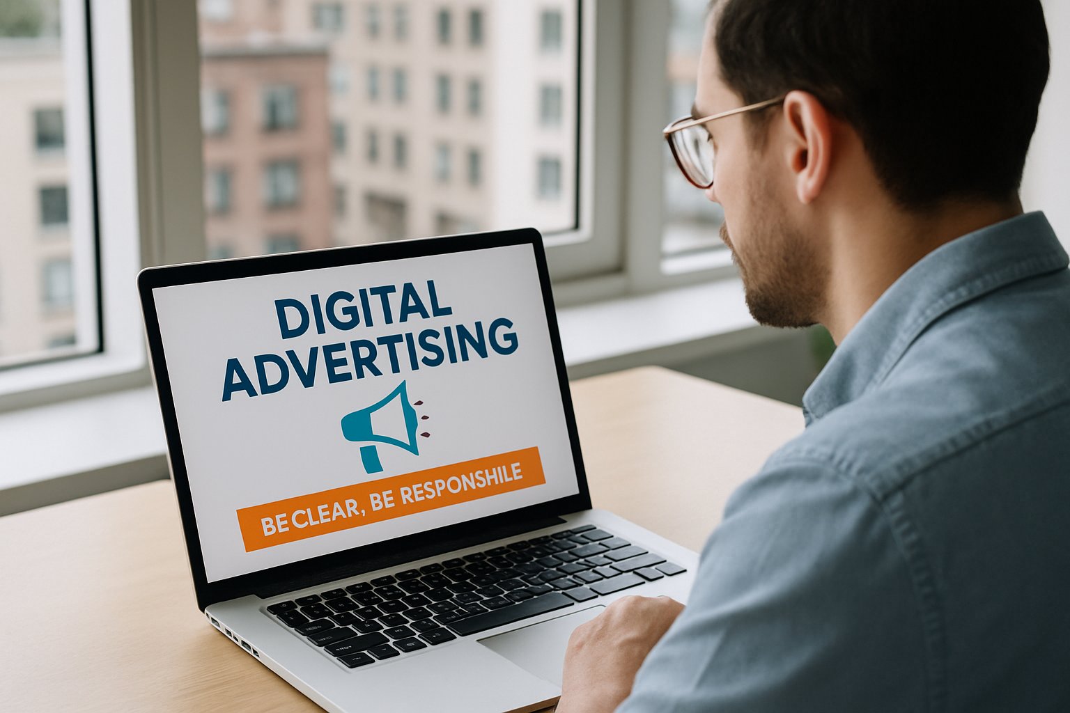 Review of advertisement for Synthetic Performer Disclosure implementation.