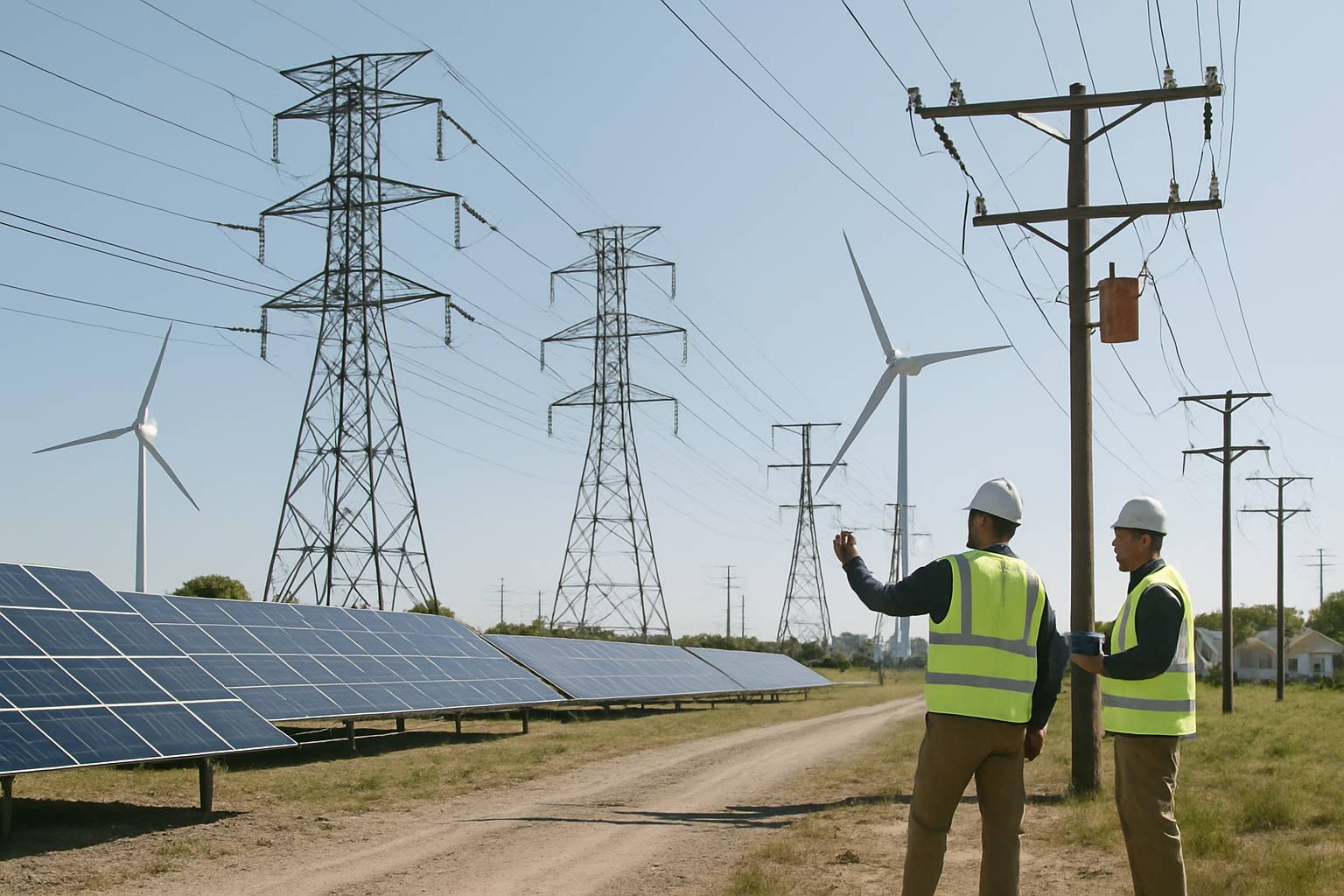 Power grid upgrades after Trump Energy Deal implementation.