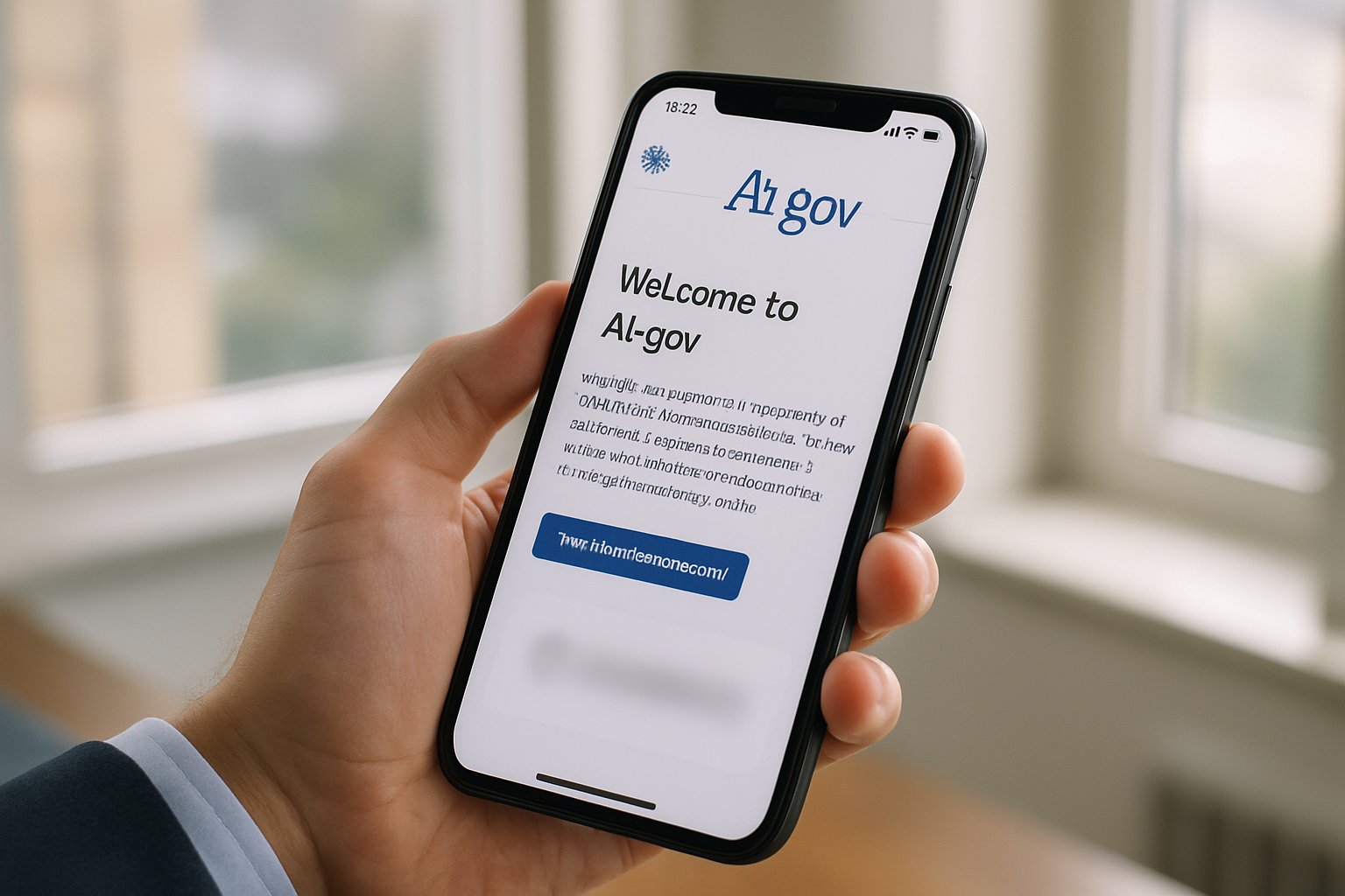 AI.gov portal updating for National Security AI Removal with Anthropic's logo erased.