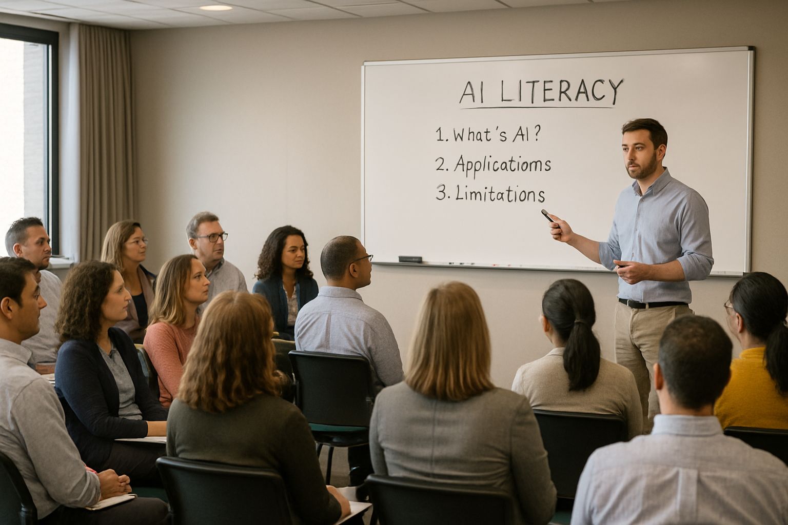 Teacher workshop addressing Digital Education Crisis and AI literacy gaps