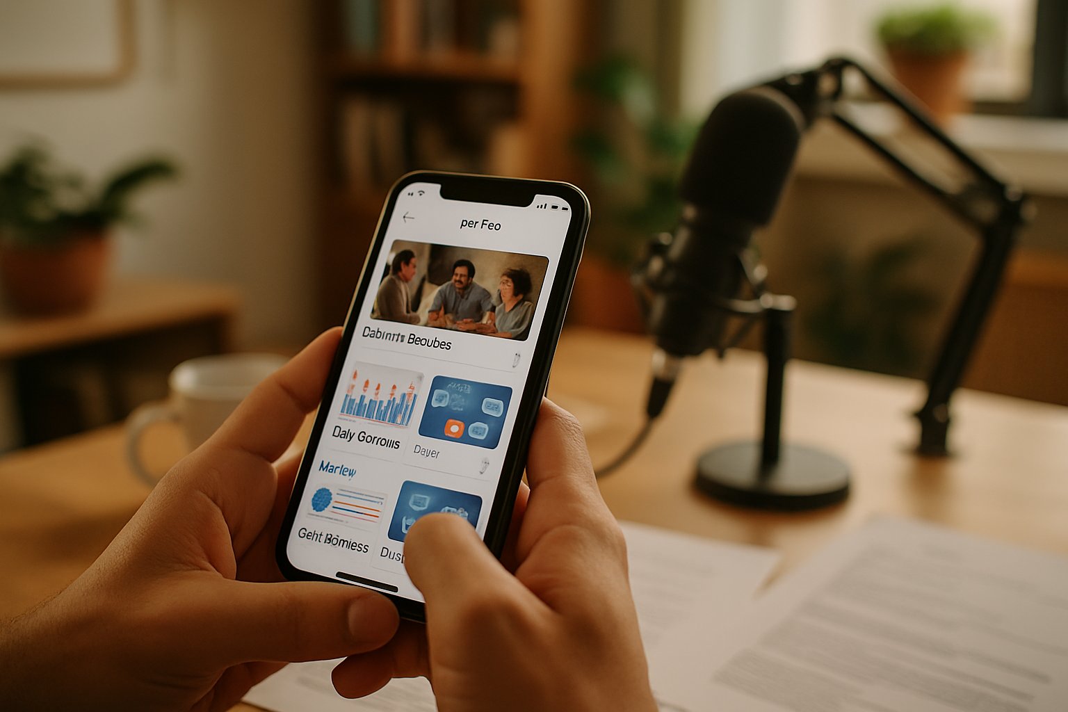 Smartphone app insights showcase Social AI Governance concerns for users.