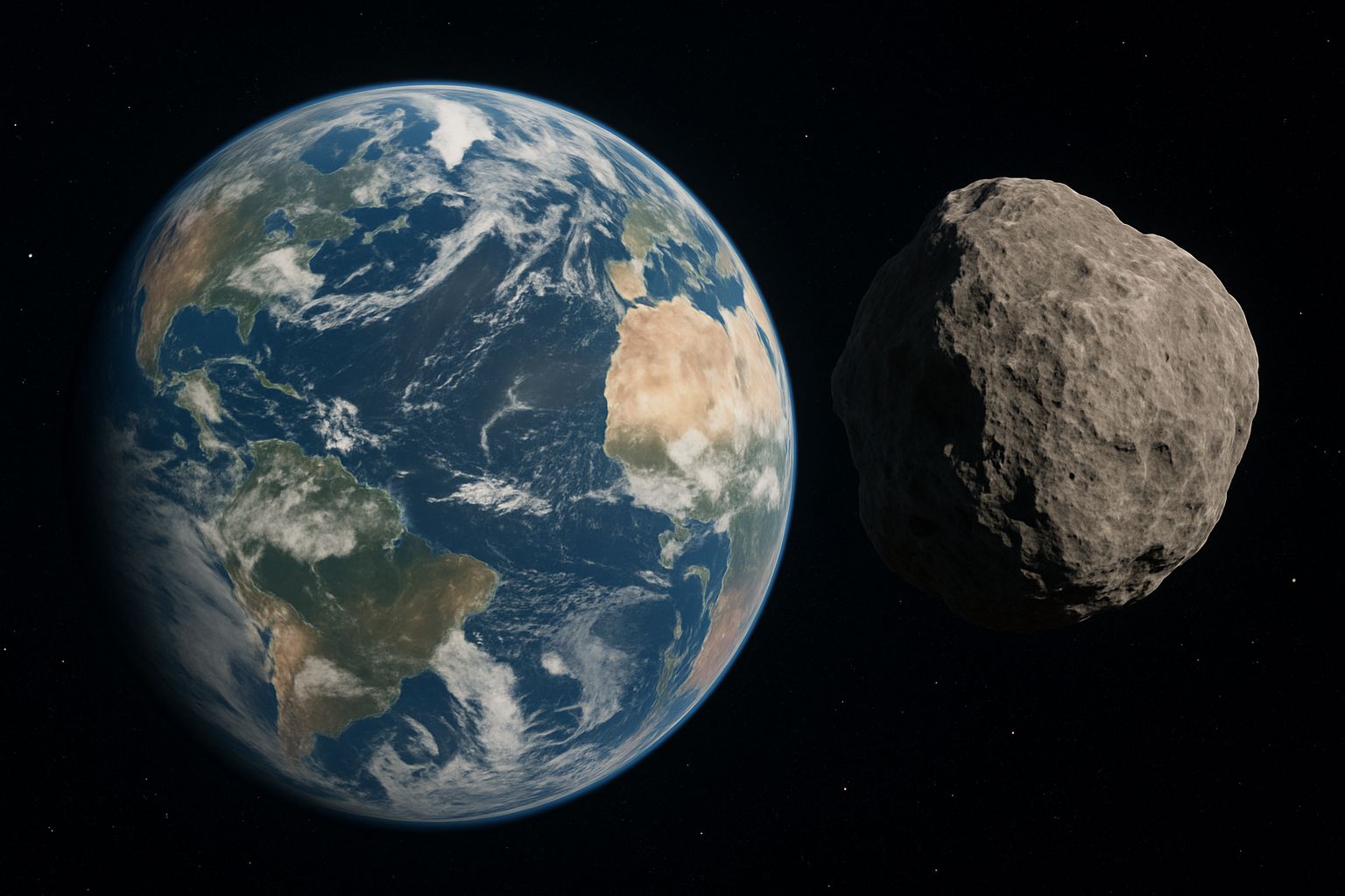 Asteroid safely passing Earth reflects progress in Space Threats defense.