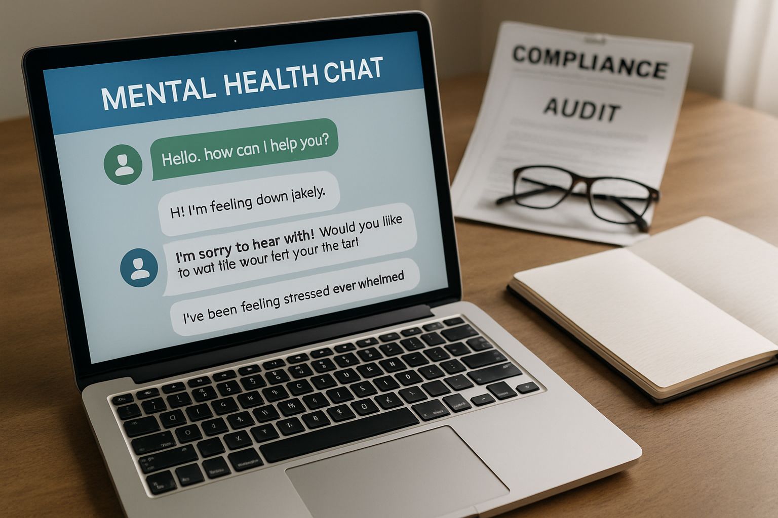 LLM Counselor Risks reviewed through audit and regulatory documents.