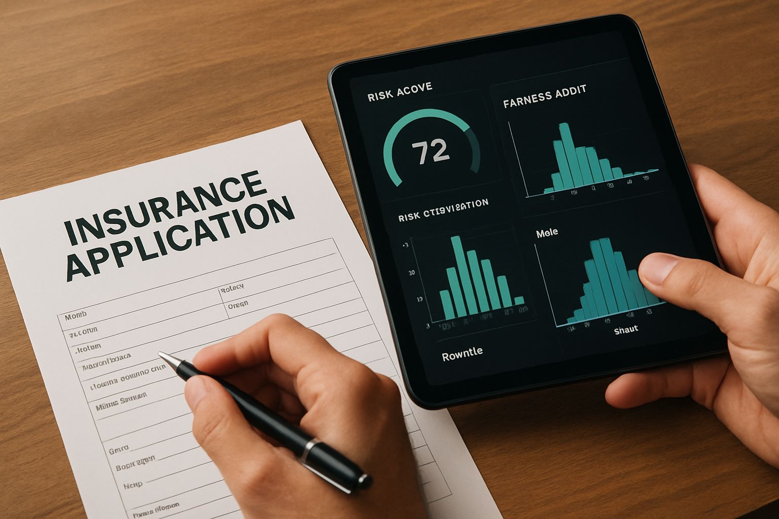 Fairness audit dashboard for Algorithmic Fairness in insurance underwriting.