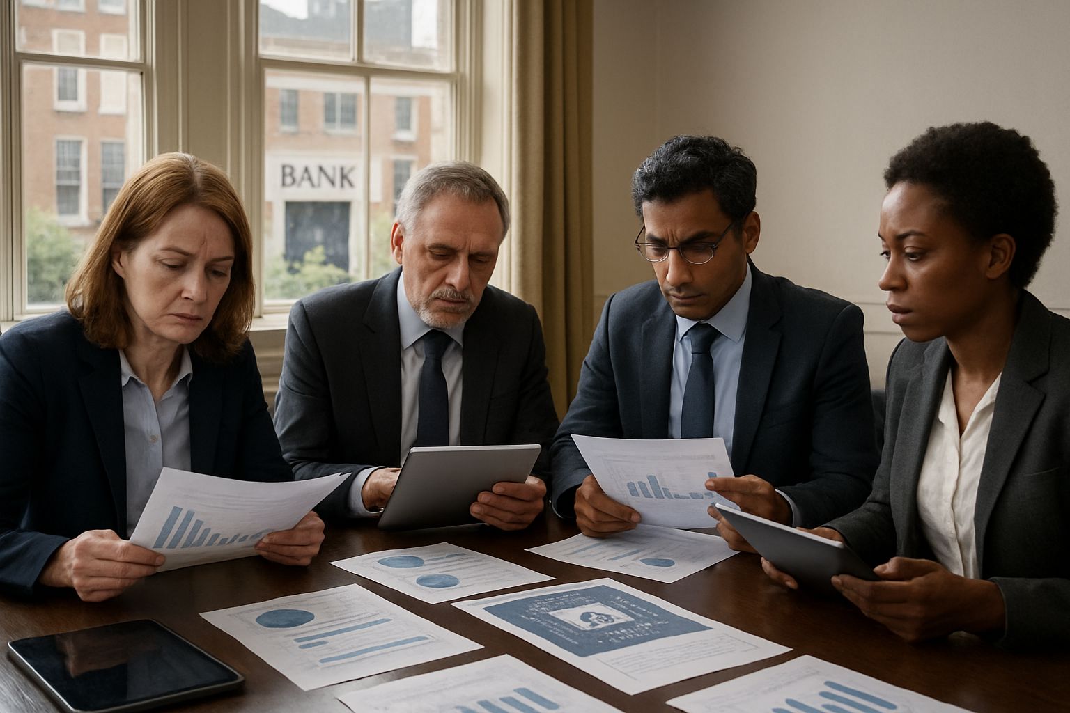 British bankers analyzing risks from the UK AI Bubble.