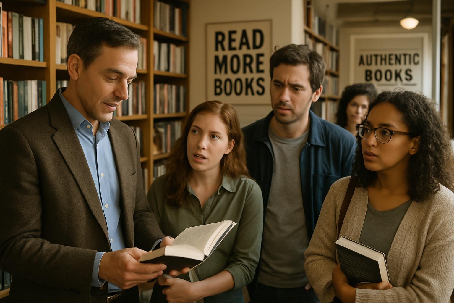 Literary Industry Integrity Crisis independent bookstore author event authenticity