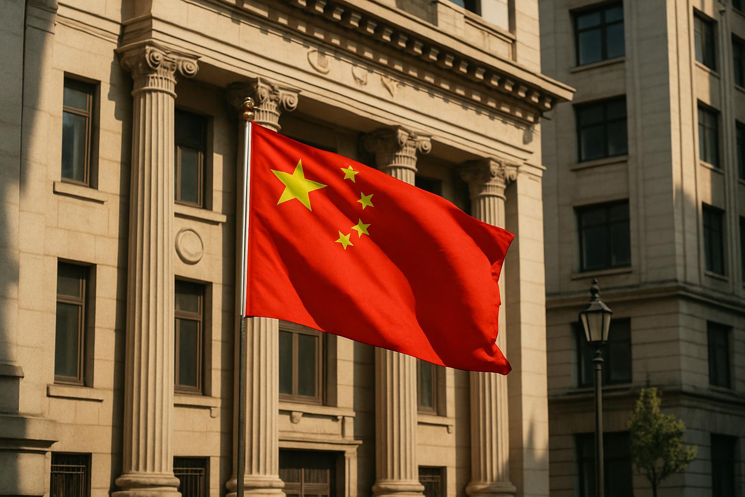 Chinese government building representing Strategic Technology Regulation decisions