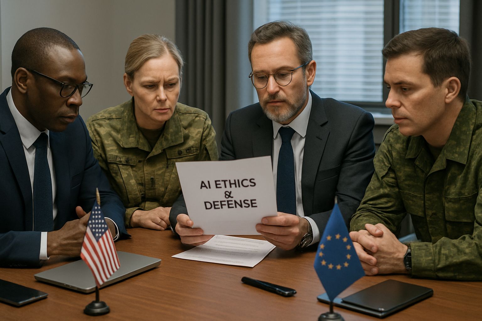 Appen AI Military contract negotiation with military and tech ethics experts.