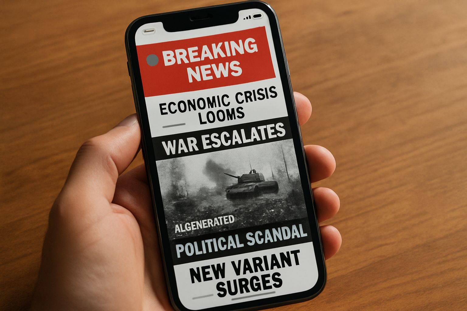 Iran War AI disinformation videos flood social media feeds.