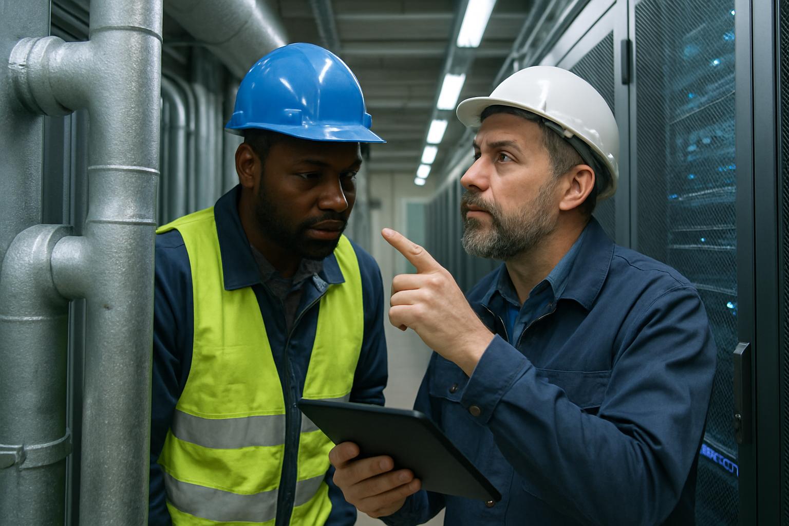 Engineers address Thermal Environmental Impact with data center cooling systems.