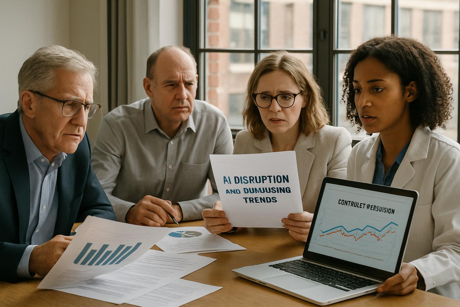 Pharmaceutical leaders discuss Contract Research Selloff risk and AI disruption