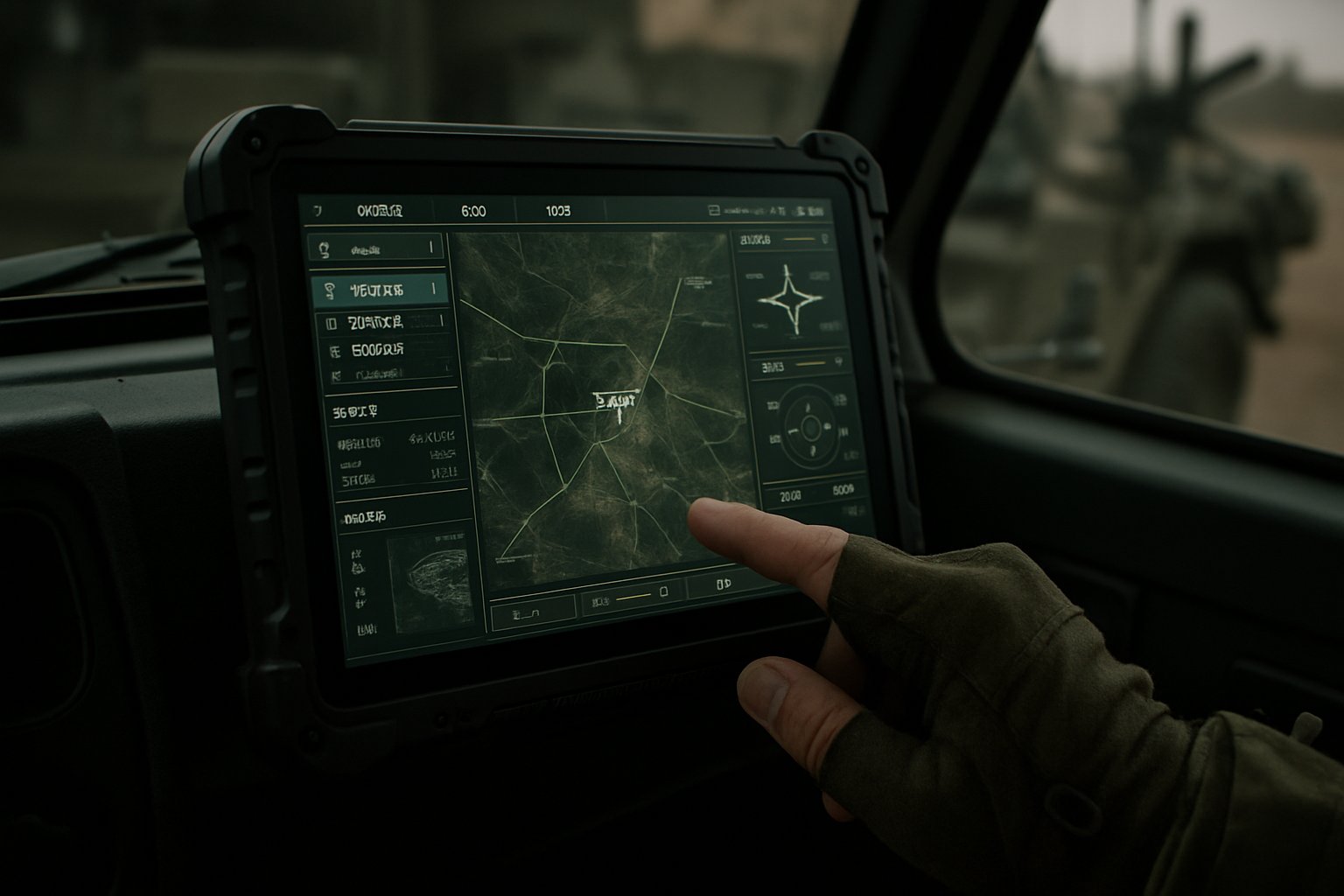 Operational interface of Software-First Weapons used in field deployment.