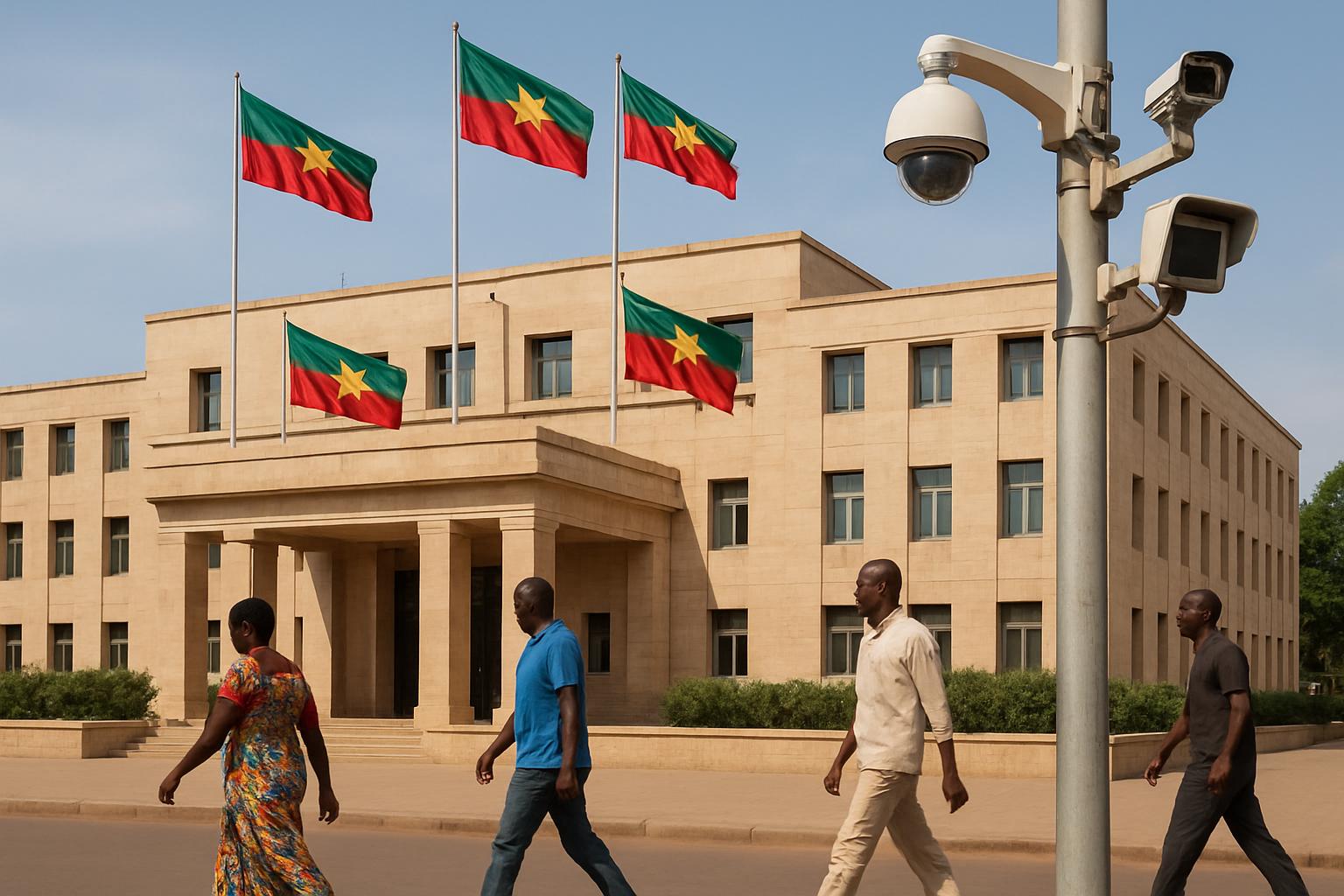 African government building illustrating Transnational Privacy Rights issues and surveillance.