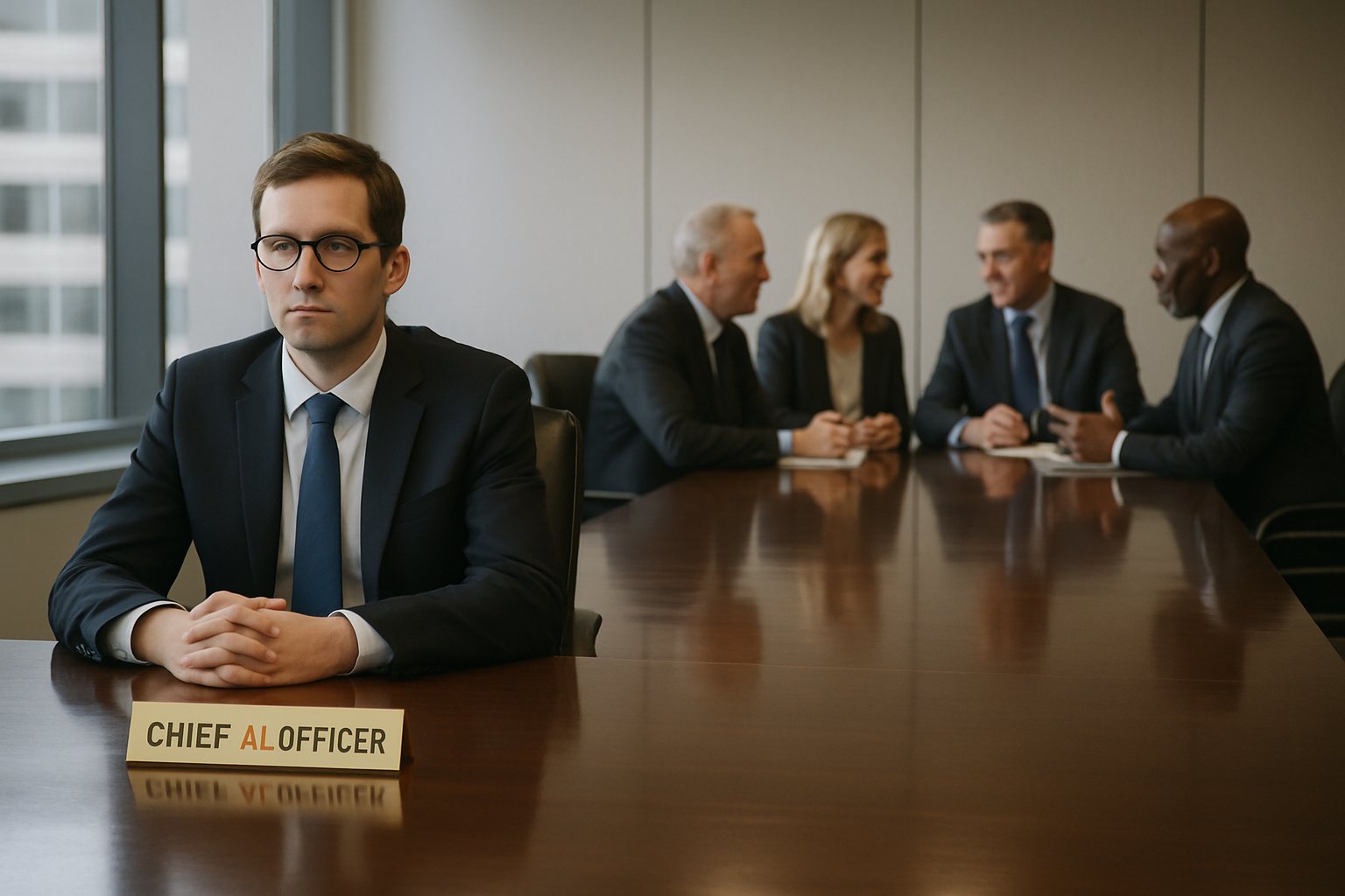 Chief AI Officer isolated due to Corporate Structure Failure in leadership.