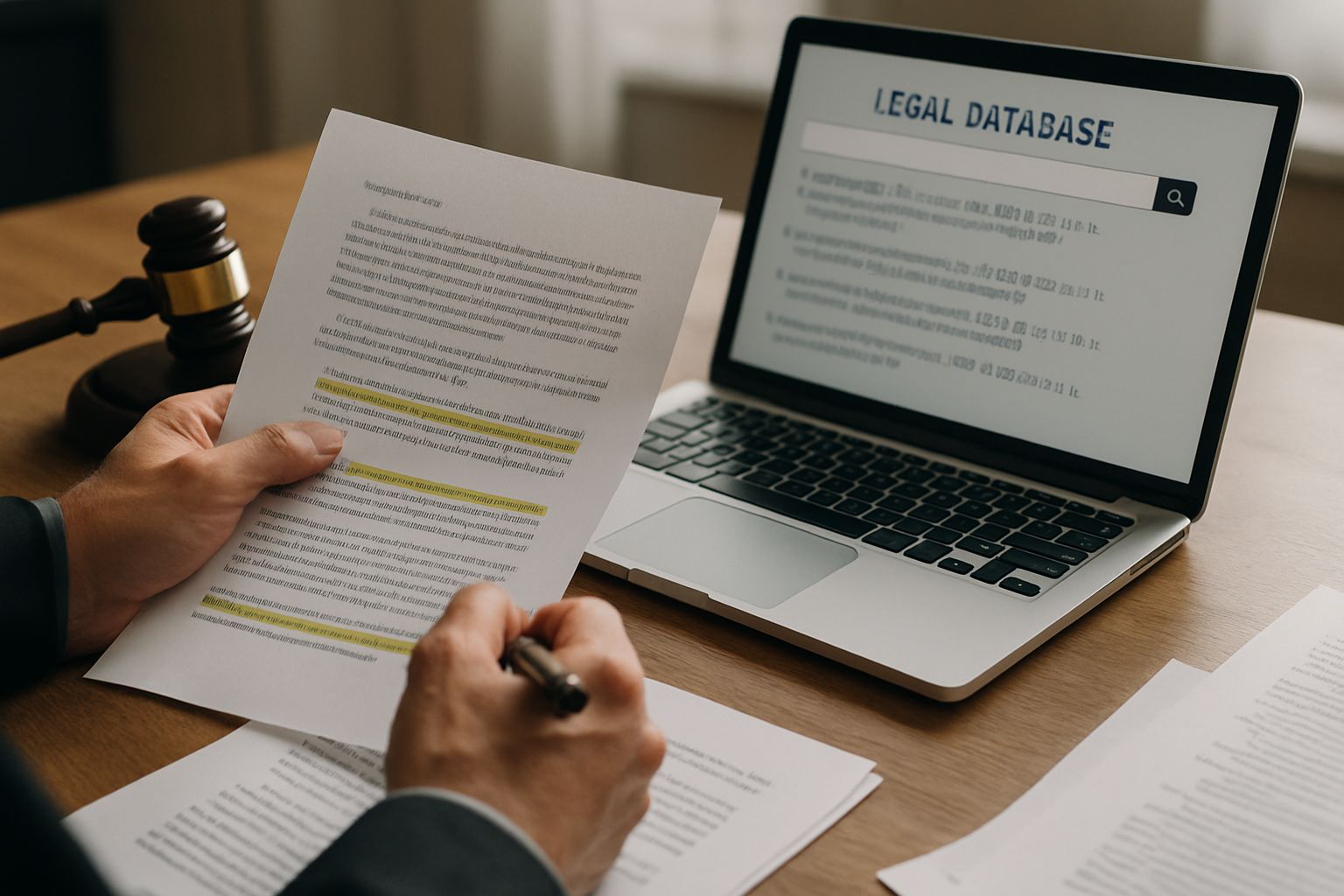 Judge reviews AI-generated citations for Judicial AI Misconduct case.