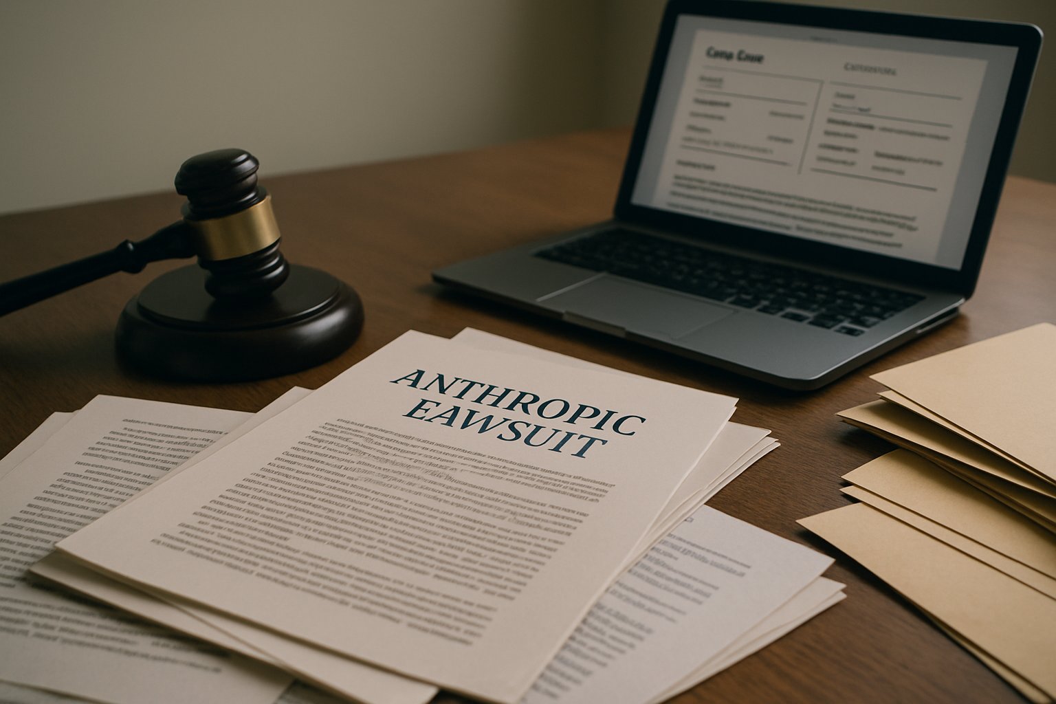 Legal documents about AI Military Deadline in Anthropic lawsuit setting.