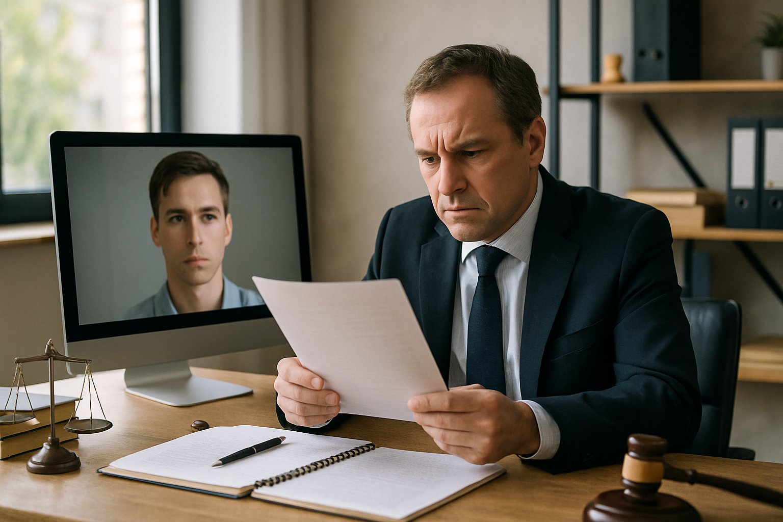 Lawyer examines deepfake case related to Personality Rights Law.