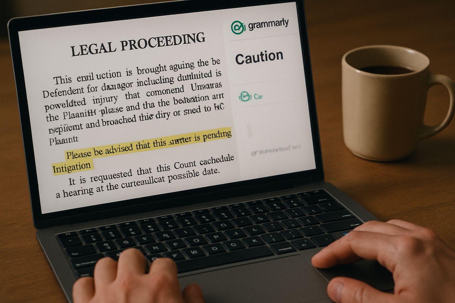Grammarly lawsuit document illustrating the need for Digital Identity Protection.