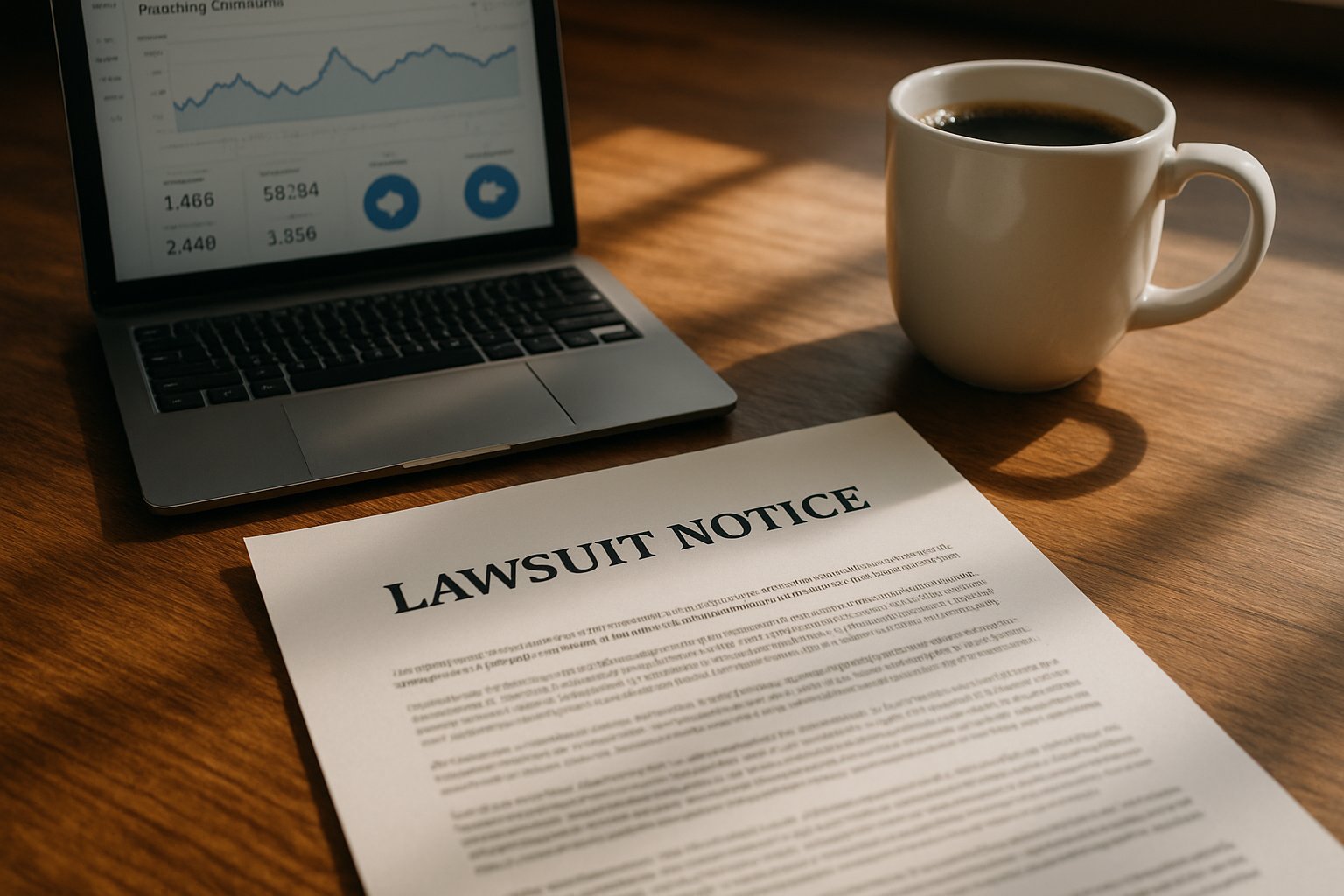 Lawsuit notice and analytics reveal marketing strategy pitfalls.