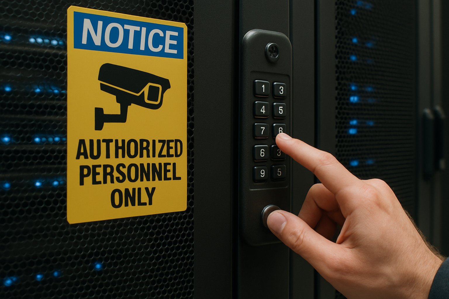 Secured server rack symbolizes Safeguard Evasion Study and bot risks.