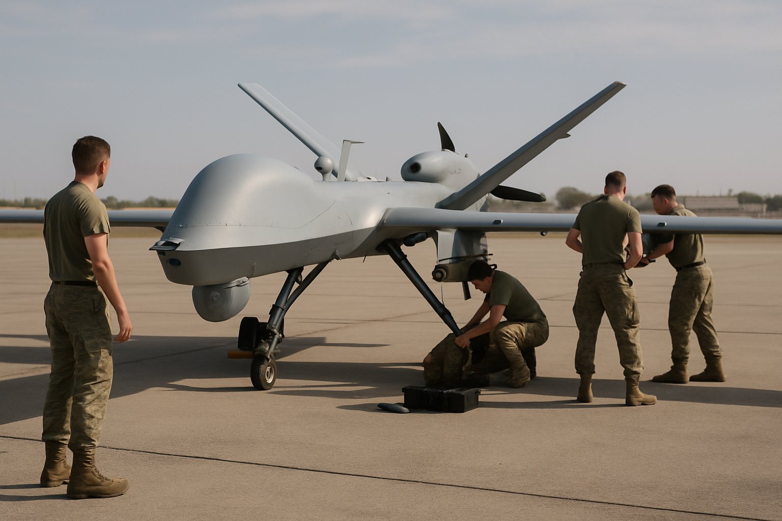 Military drone demonstrates real-world Autonomous Warfare capabilities.