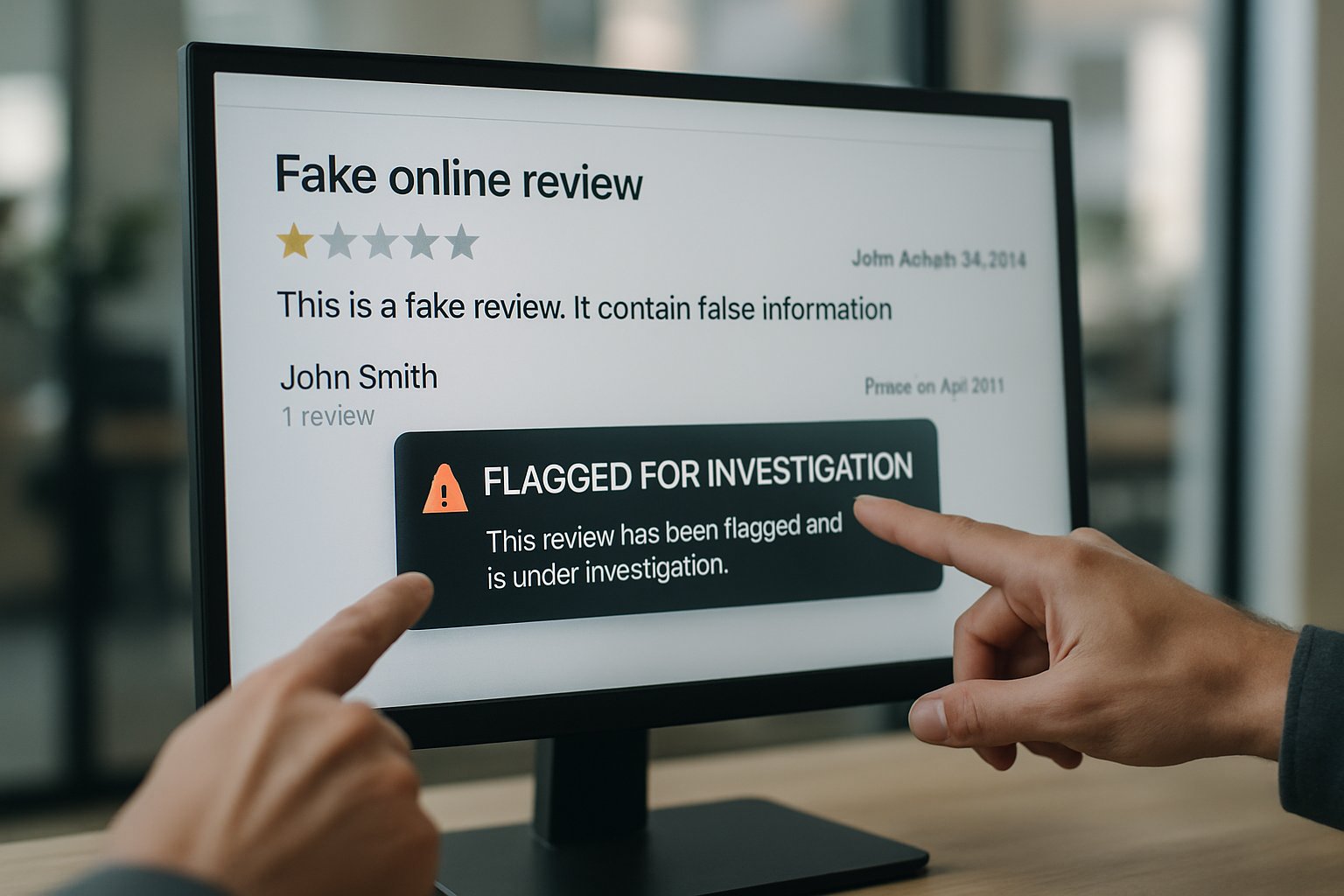 Fraud Industry Investigation flags fake online reviews powered by AI.