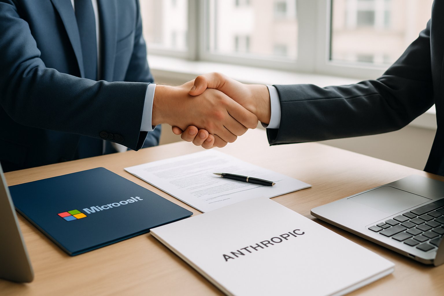 Microsoft and Anthropic business partnership in AI Legal Battle