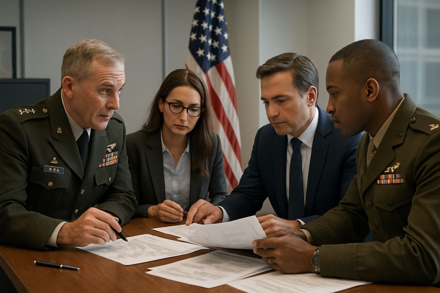 Pentagon officials and executives discuss Anthropic Lawsuit impact on procurement.