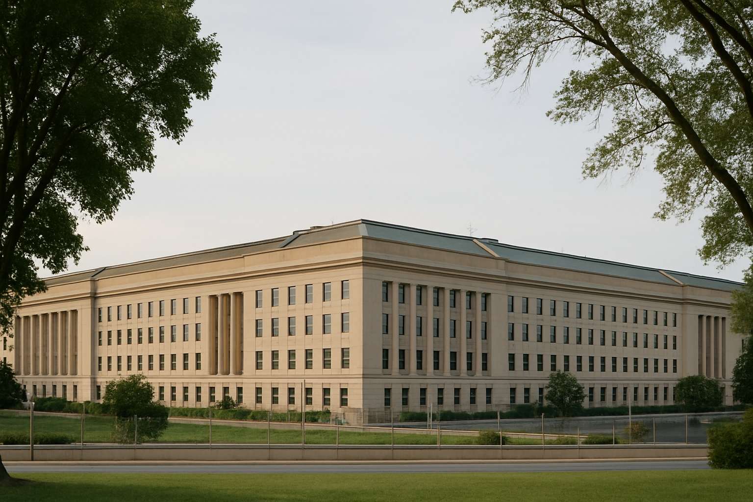 The Pentagon building representing Sovereign Defense Compliance standards in government.