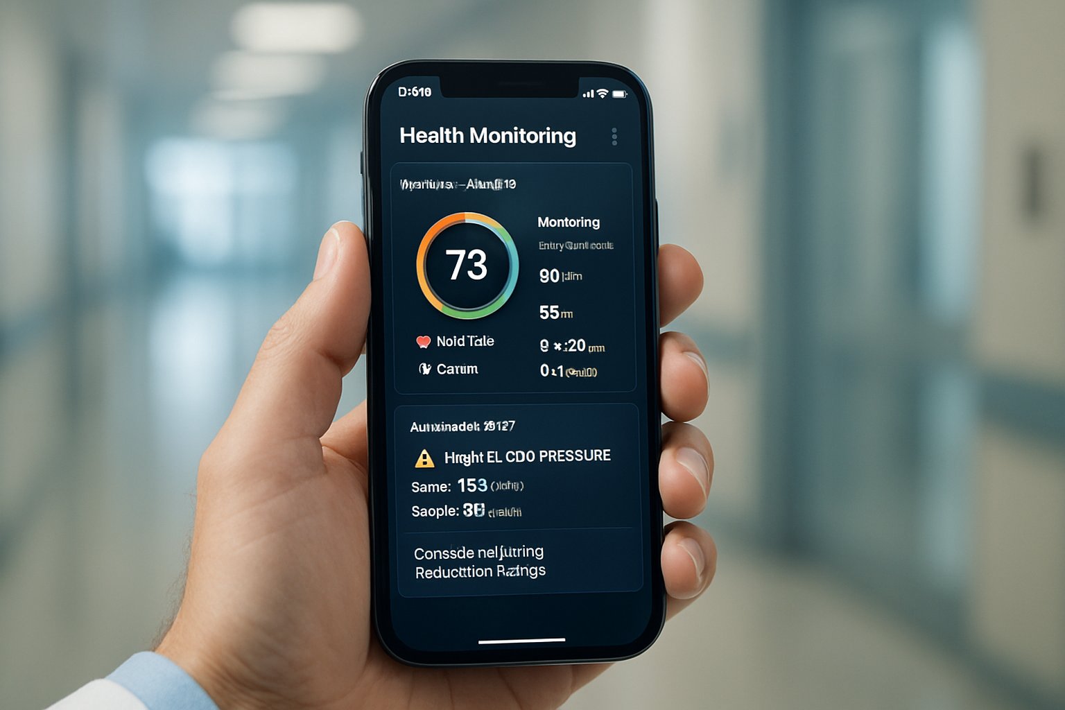 Mobile app for Proactive Health Intelligence providing real-time wellness insights to clinicians.