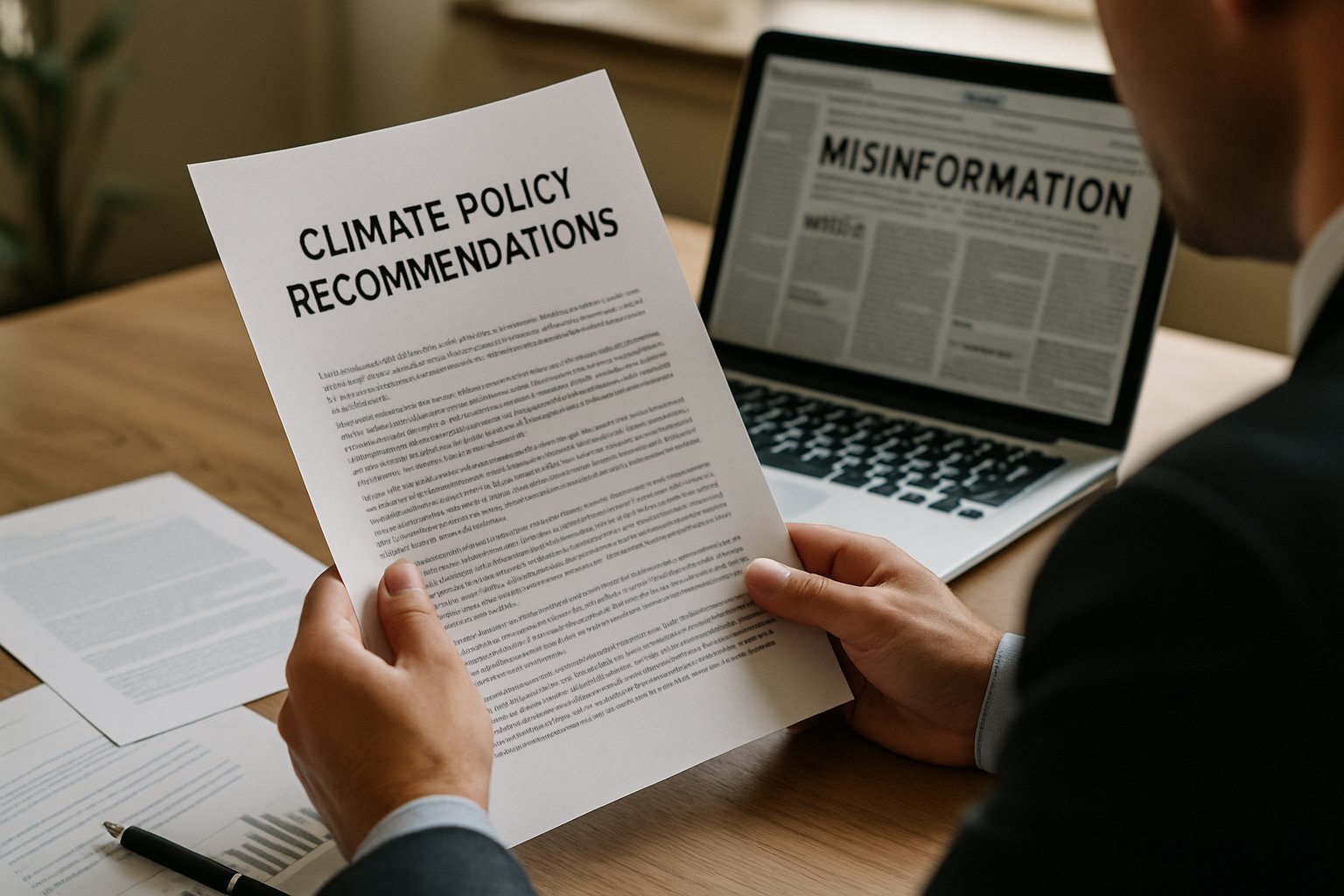 Civic Misinformation seen in climate policy advice documents