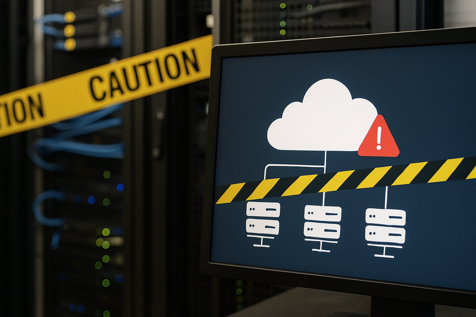 Cloud Infrastructure Flaw highlighted in secure server room setup