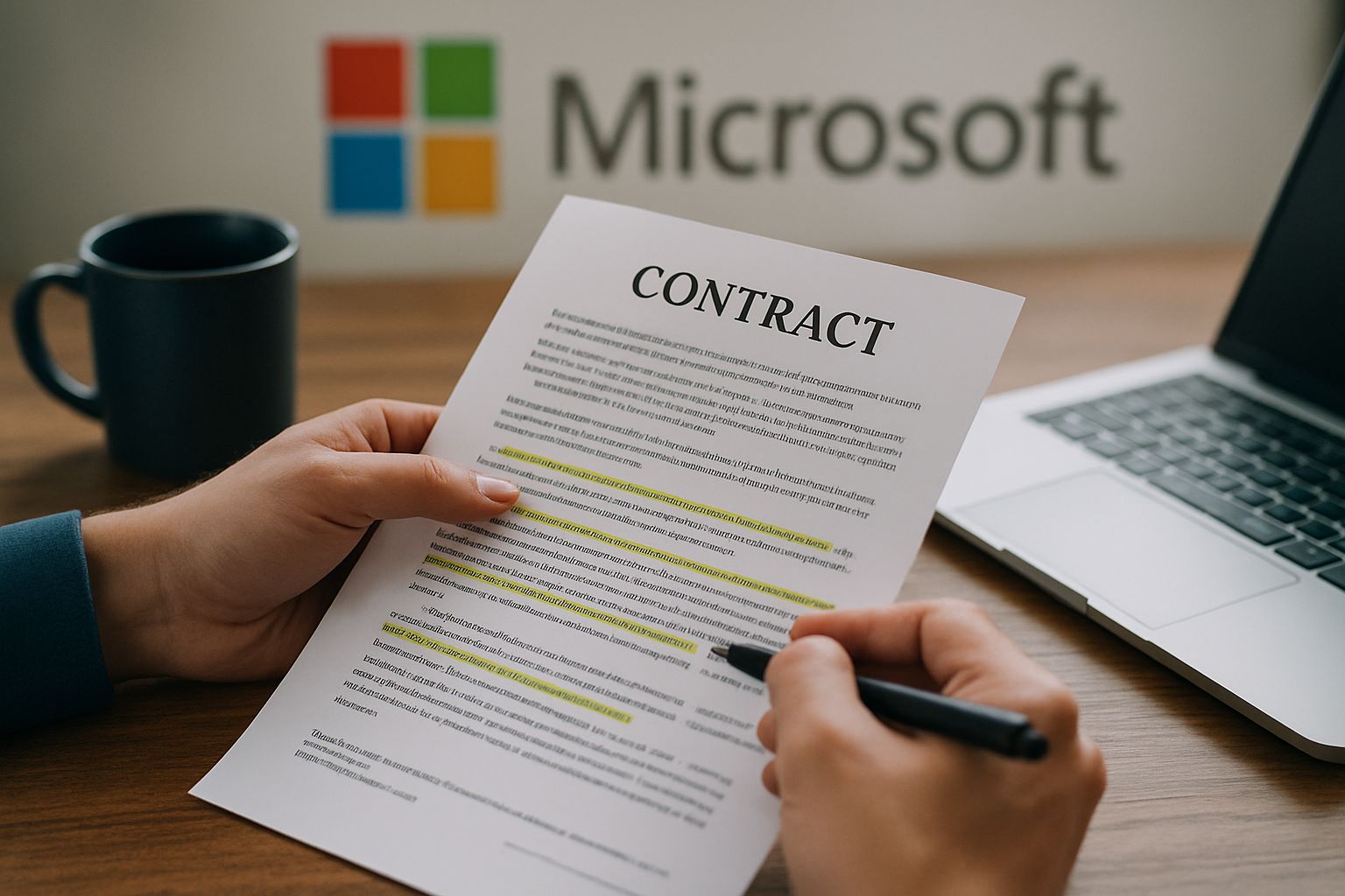 Reviewing contracts for signs of fraudulent AI partnerships controversy.