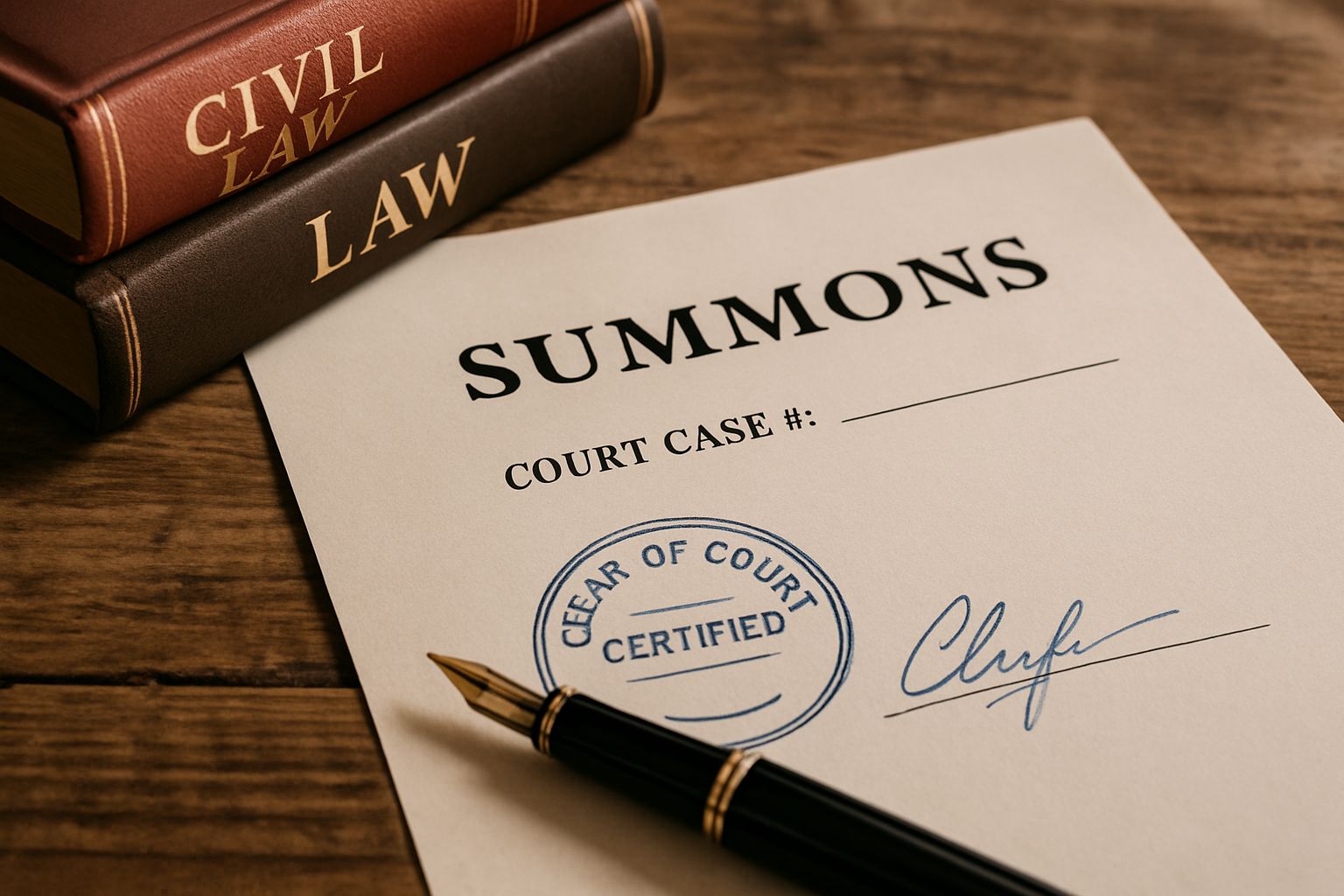 Official summons document related to the Jurisdictional Brand Case in Karnataka.