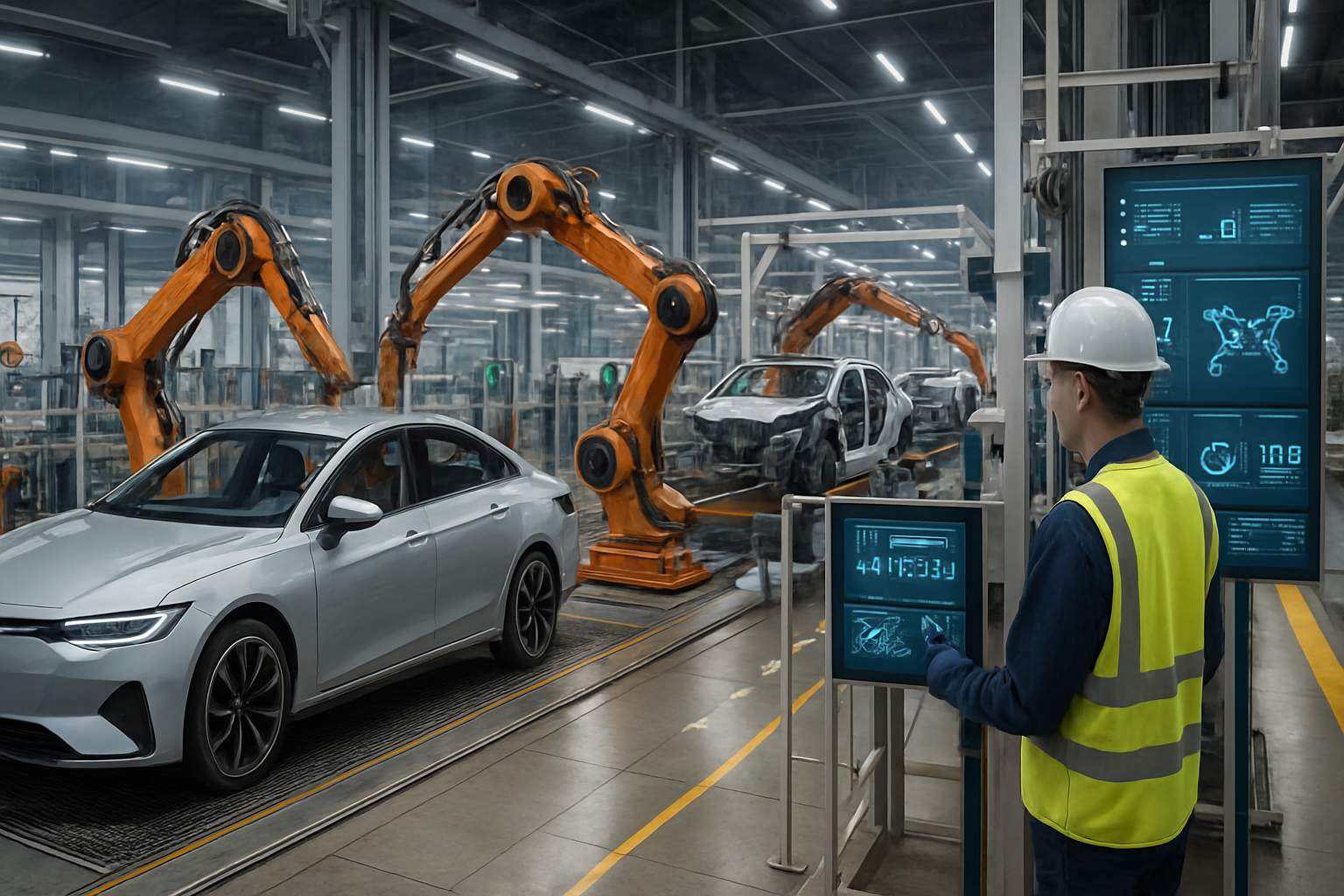 Modern industrial facility demonstrating cross-platform industrial synergy.