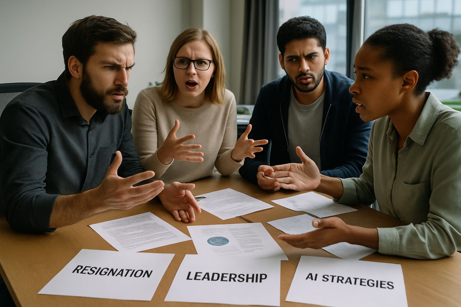 Lin Resignation sparks debate among tech professionals over leadership and AI direction