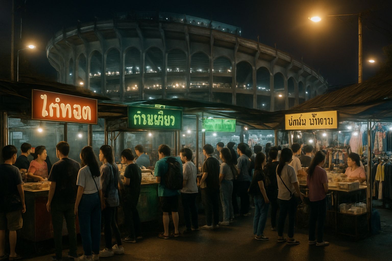 Dosanjh Economic Impact seen through thriving businesses during concert events.