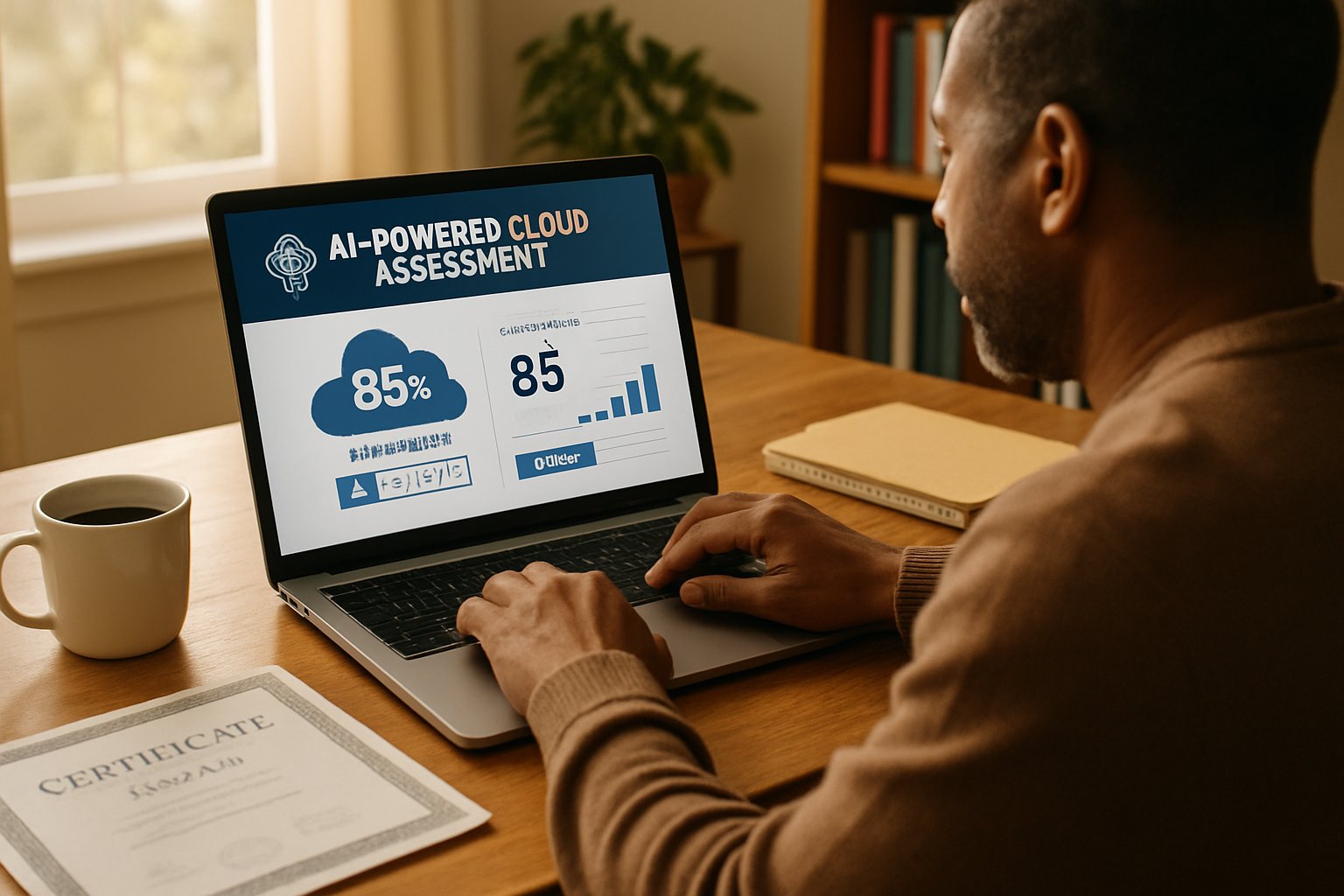AI Learning enables professionals to conduct cloud assessments from a home office setting.