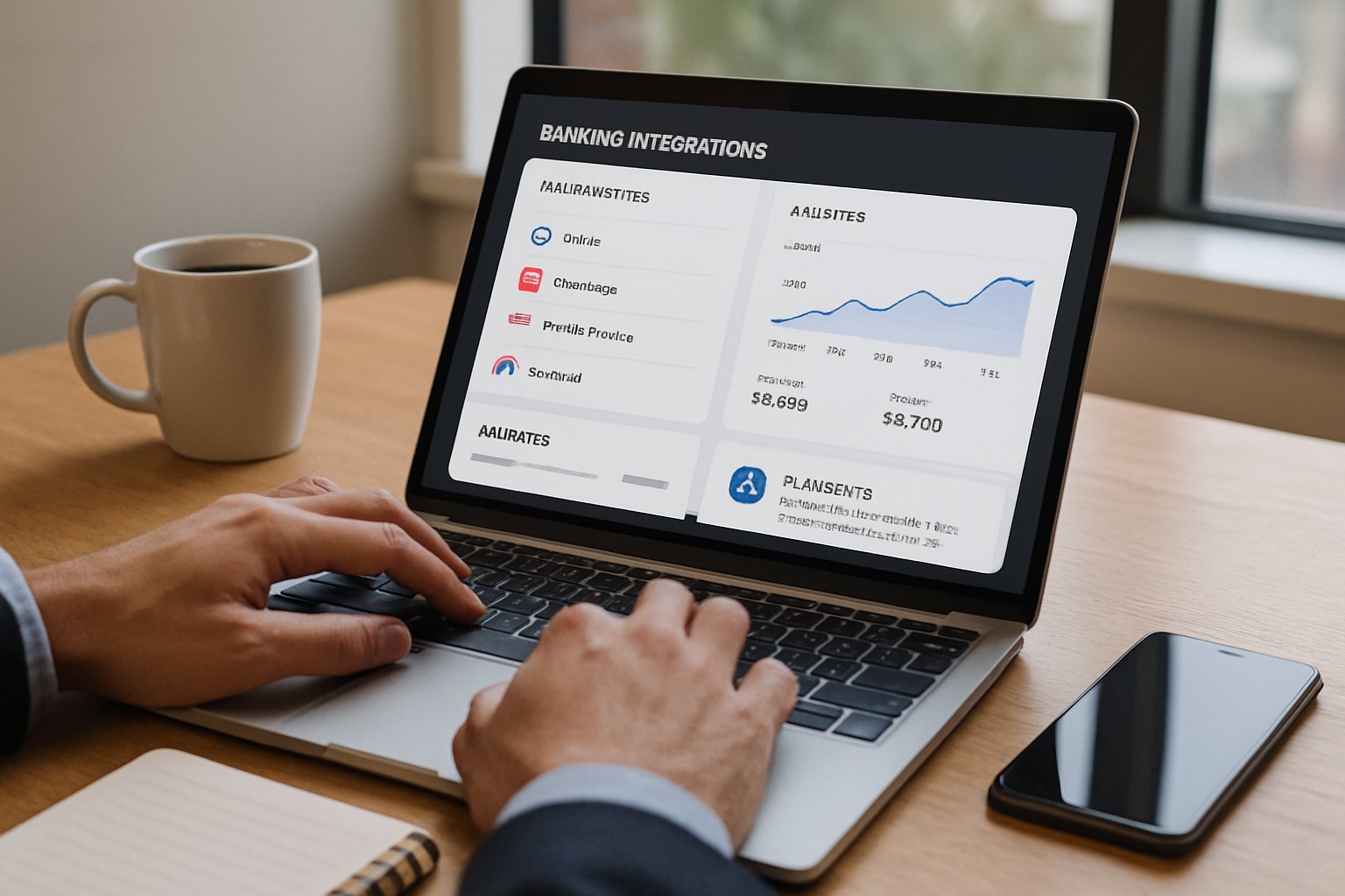 Professional using Plumery Suite dashboard for Digital Finance Operations insights.