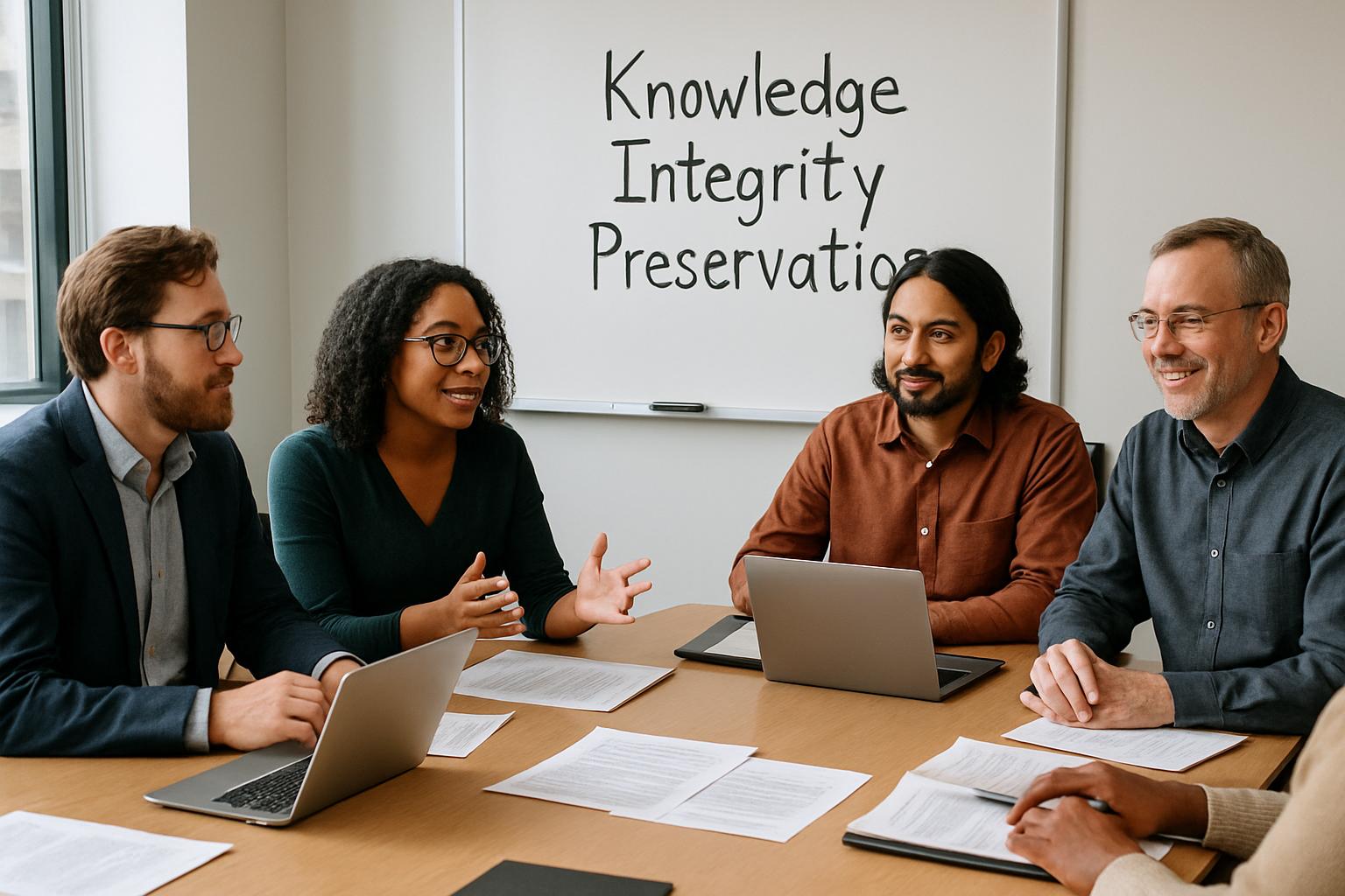 Wikipedia team meeting focuses on Knowledge Integrity Preservation