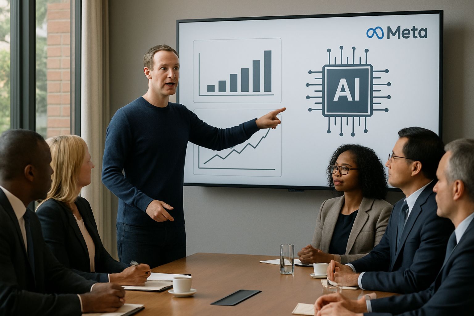 Meta Massive Cut strategy meeting led by Mark Zuckerberg on AI funding