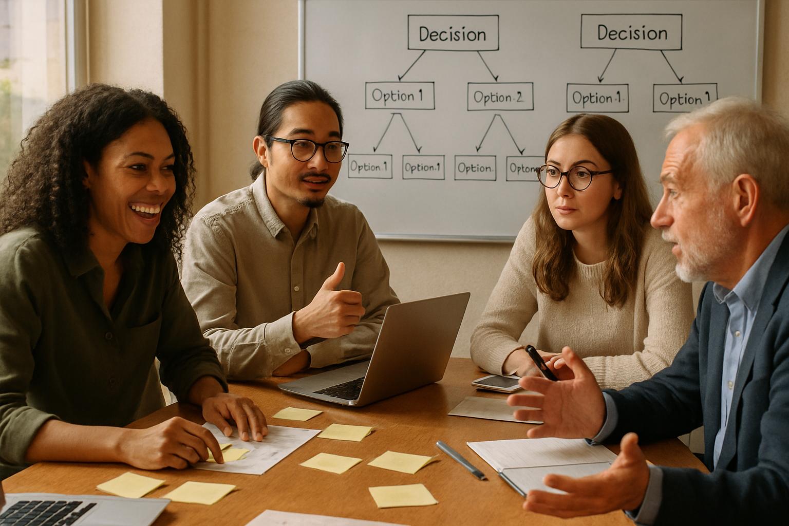 Team addresses Cognitive Atrophy Risk through collaborative critical thinking activities.