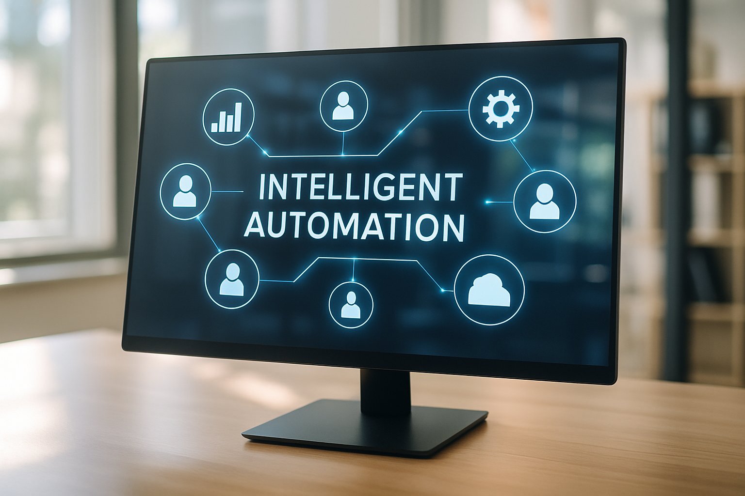 Dashboard showcasing Agent Orchestration Layer digital agents in office