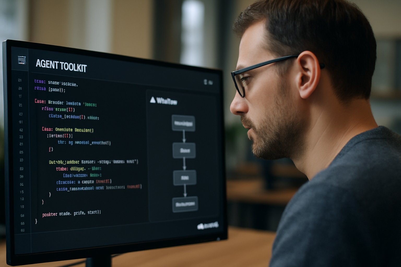Engineer uses Agent Toolkit for creating Agentic Ecosystems at enterprise level