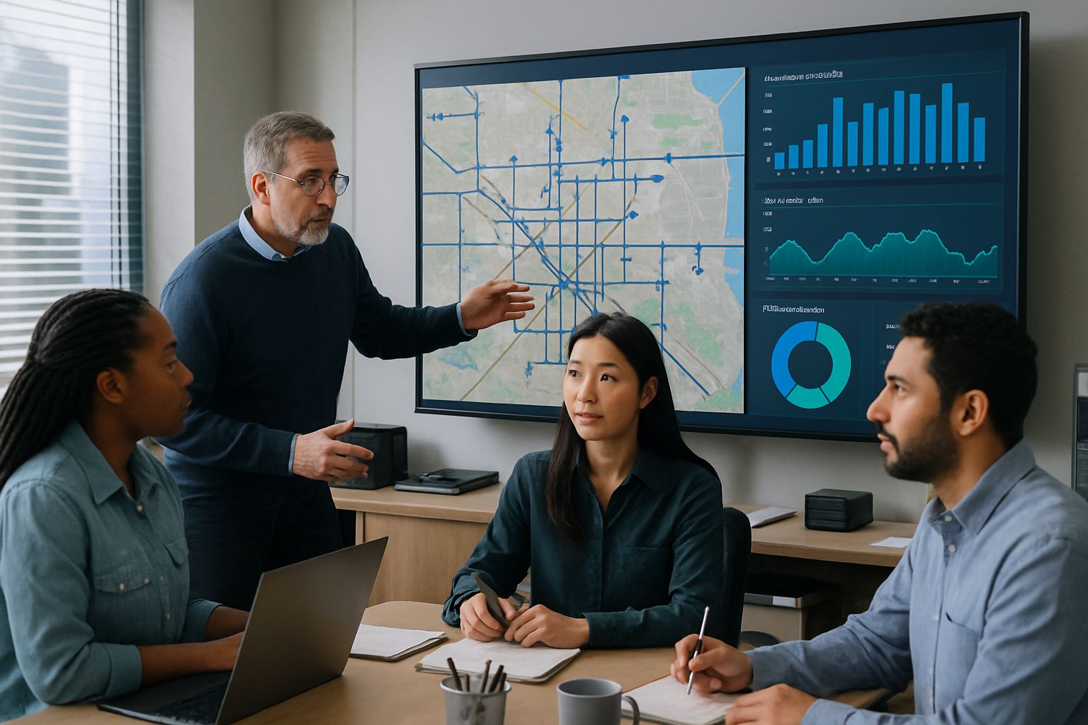 Team uses AI Infrastructure for real-time power grid analytics.