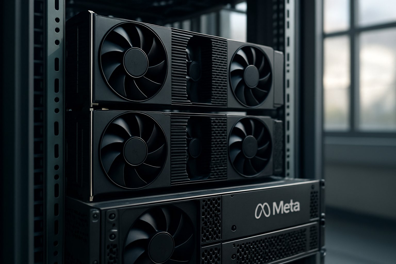 High-performance GPUs powering Infrastructure Scaling in data center.